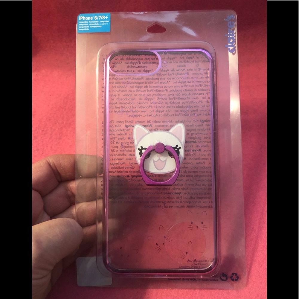 NWT Claire’s iPhone Case
